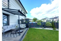 Auvent de terrasse en aluminium  Sierra Palram - Canopia 2,3 x 2,3 m gris