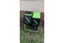Composteur rotatif Dual 2x70l Garden Point