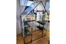 Mini serre 1,4 x 0,71 x 1,95 Garden Point
