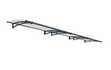 Auvent de porte en aluminium Aquila 4,5 m Palram
