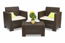 Ensemble technorotin Nebraska Terrace Bica marron