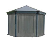 Moustiquaire pour gazebos Monaco et Roma