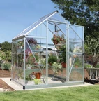 Petite serre en polycarbonate Harmony Silver 1,85 x 1,26 m Palram