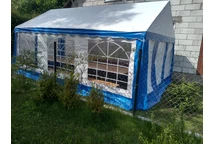Tente Garden Party blanche Bavaria 4x6 m Garden Point