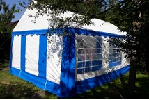 Tentes de jardin - Tente de jardin en aluminium Bavaria avec piscine