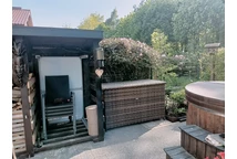 Boîte à coussins polyrotin Toledo 945l marron Garden Point
