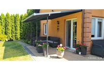 Carport Sierra Palram - Auvent 3 x 4,35 m marron/gris