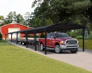 Abri de voiture en polycarbonate Arcadia Palram 3,6 x 12,7 m