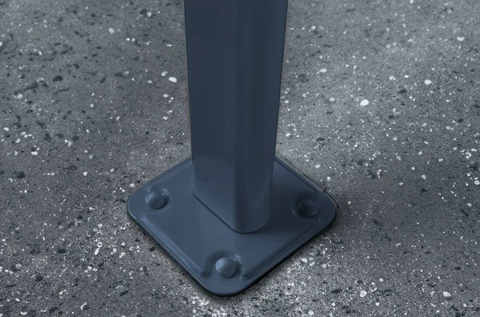 Auvent de terrasse Sierra Palram - Canopia 3 x 5,46 alu marron/ gris