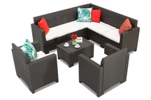 Ensemble avec coin Nebraska Corner 7 anthracite Bica