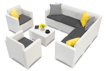 Ensemble avec coin Nebraska Corner 7 blanc Bica