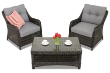 Ensemble de meubles pour la terrasse Toledo Terrace anthracite Garden Point