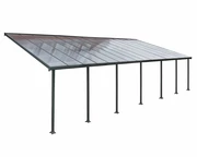 Pergola en polycarbonate Feria Palram 3 x 10,35 m gris