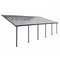Pergola en polycarbonate Feria Palram 3 x 9,71 m gris
