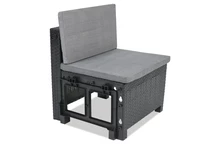 Rallonge de canapé Colorado anthracite Bica