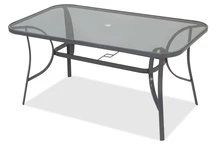 Table Modena gris clair Garden Point