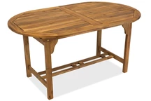 Table de jardin Hanoi en bois Garden Point