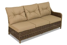 Table en rotin Garden Point marron Toledo