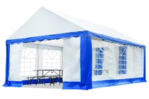 Tente de réception de jardin blanc Bavaria 4x6m Garden Point