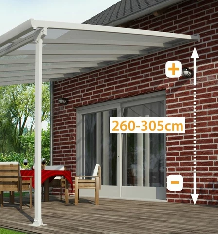 Toit terrasse en polycarbonate Feria Palram 300 x 305