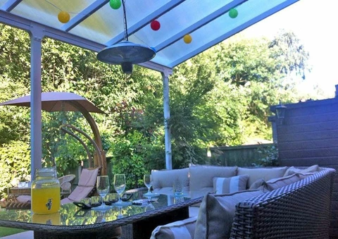 Toiture de terrasse Feria Palram - photo du client