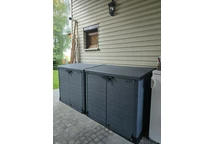Armoire de jardin StoreAway 1200l Duramax gris
