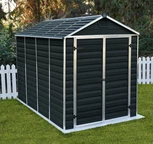 Abri à outils pour le jardin SkyLight 6x10 anthracite
