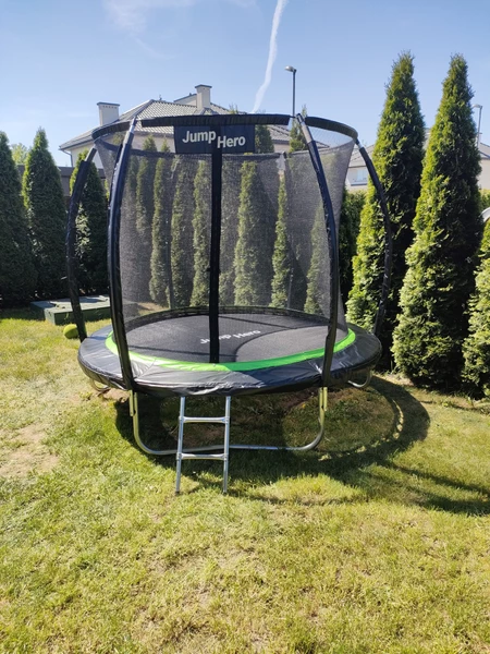 Trampoline de jardin Premium avec filet à l’intérieur 244 cm Jump Hero 8FT