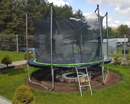 Trampoline de jardin avec maille interne 305cm Jump Hero 10FT
