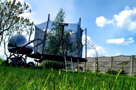 Trampoline de jardin avec maille interne 305cm Jump Hero 10FT