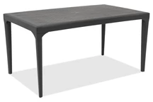 Élégante table de jardin Oslo Bica anthracite