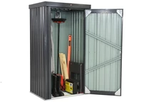 Haute armoire de jardin Dakota StoreBoss en métal anthracite
