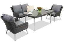 Meubles de jardin Bilbao Apetito 4 Garden Point anthracite