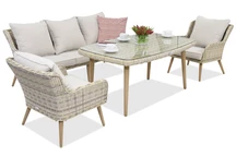 Meubles de jardin Bilbao Apetito 5 Garden Point sable