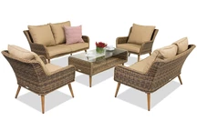 Meubles de jardin Bilbao Coffee 6 Garden Point marron