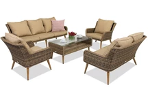 Meubles de jardin Bilbao Coffee 7 Garden Point marron