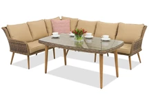 Meubles de jardin Bilbao Comida 5 Garden Point brun