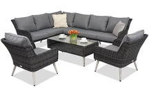 Meubles de jardin Bilbao Corner 7 Garden Point anthracite