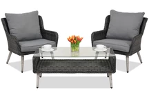 Meubles de jardin Bilbao Terrasse Garden Point anthracite