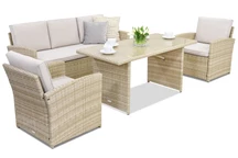 Meubles de jardin Monaco Apetito 5 Garden Point beige