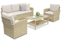 Meubles de jardin Monaco Coffee 5 Garden Point beige