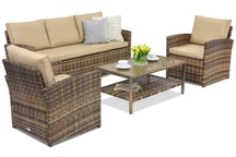 Meubles de jardin Monaco Coffee 5 Garden Point marron