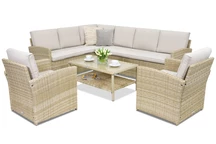 Meubles de jardin Monaco Corner 7 Garden Point beige