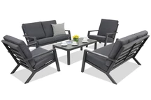 Mobilier de jardin Braga Coffee 6 Garden Point anthracite