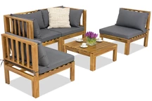 Mobilier de jardin Brunei Coffee 4 Garden Point acacia