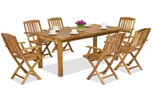 Mobilier de jardin en bois Jakarta/Delhi 6 Garden Point