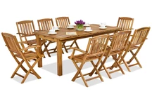 Mobilier de jardin en bois Jakarta/Delhi 8 Garden Point