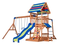 Aire de jeux avec balançoires et toboggan Northbrook