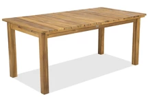 Table de jardin Jakarta Garden Point extensible en bois d'acacia