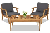 Danang Terrace Garden Point mobilier de jardin en bois d'acacia